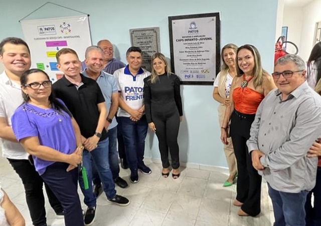 Prefeitura de Patos inaugura nova sede do CAPSi em comemoração aos 16 anos do serviço