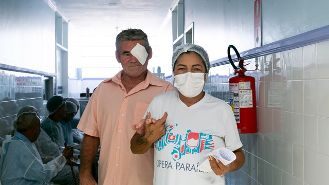 Opera Paraíba realiza oitavo mutirão de cirurgia de catarata no Hospital de Coremas