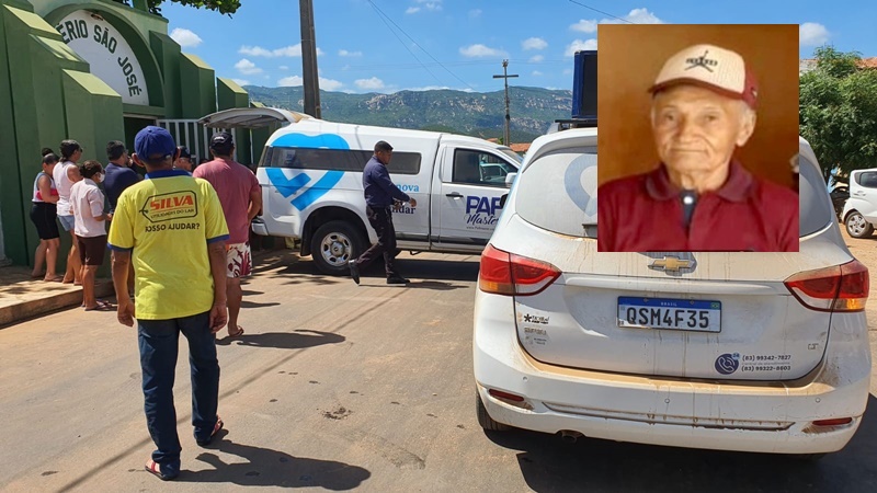 Muita emoção e solidariedade, no enterro de seu Joaquim Belo, Em São José do Bonfim