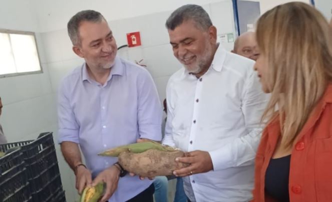 Lenildo Morais cumpre agenda na Paraíba ao lado do presidente da Conab, Edegar Pretto