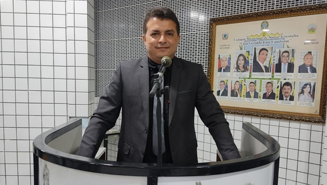 Damião de Seli é eleito presidente da Câmara de Santa Terezinha-PB de forma unânime; vídeo