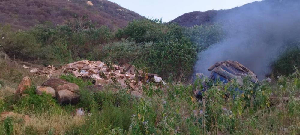 Hospital atualiza estado de saúde da vítima do acidente na Serra do Teixeira neste domingo (19)
