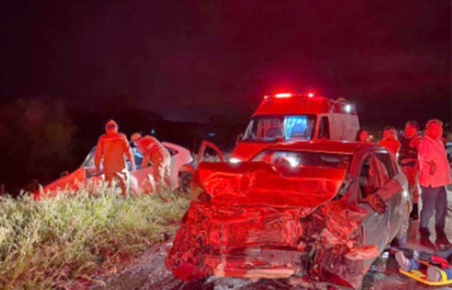 Grave acidente foi registrado na noite da ultima sexta 09/12, no alto sertão da PB