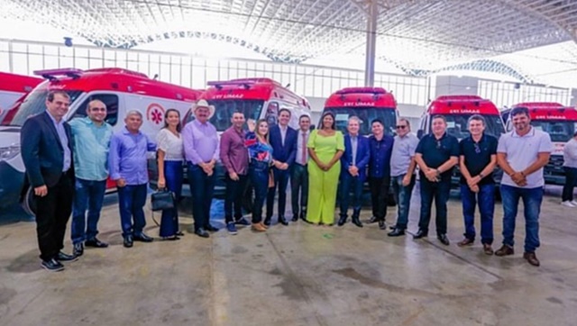Patos recebe duas novas ambulâncias para renovar frota e aprimorar assistência do SAMU 192
