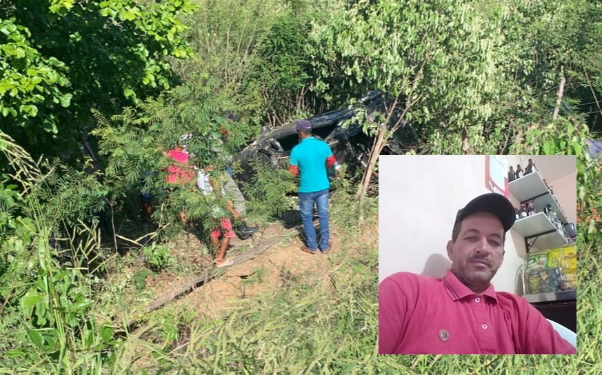 Capotamento de carro deixa homem morto, no sertão da PB