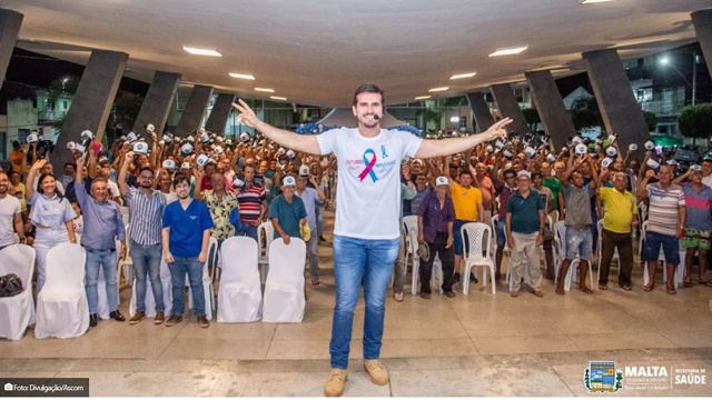 PALESTRA DE SUCESSO: EVENTO EM ALUSÃO AO NOVEMBRO AZUL EM MALTA ATRAI MAIS DE 300 HOMENS PARA CONSCIENTIZAÇÃO SOBRE O TEMA