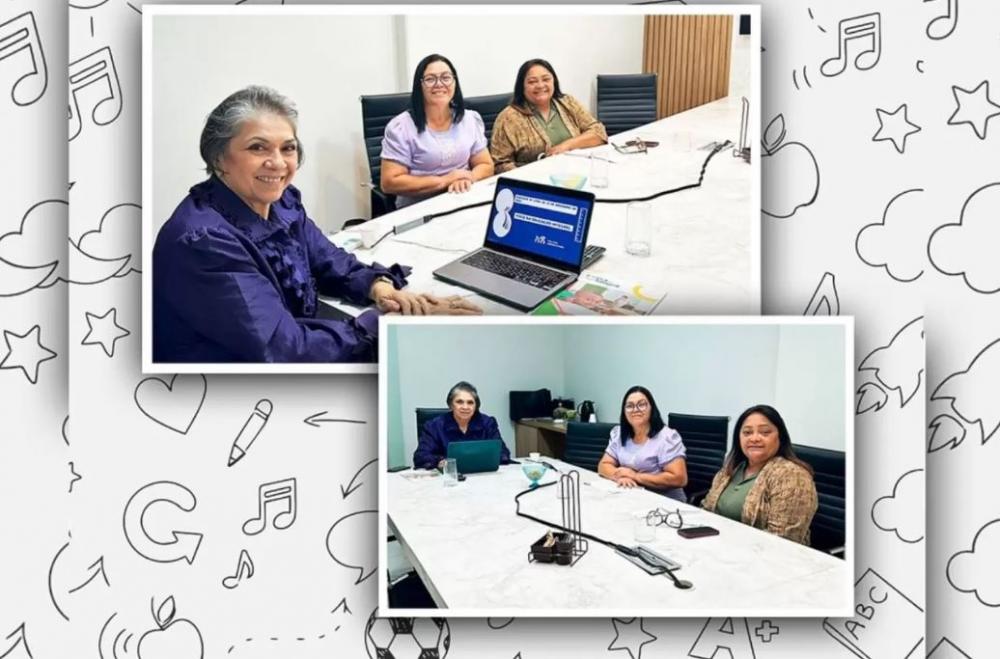 Secretaria de Educação de São José do Bonfim participa de reunião em João Pessoa para ampliação da jornada escolar em 2024