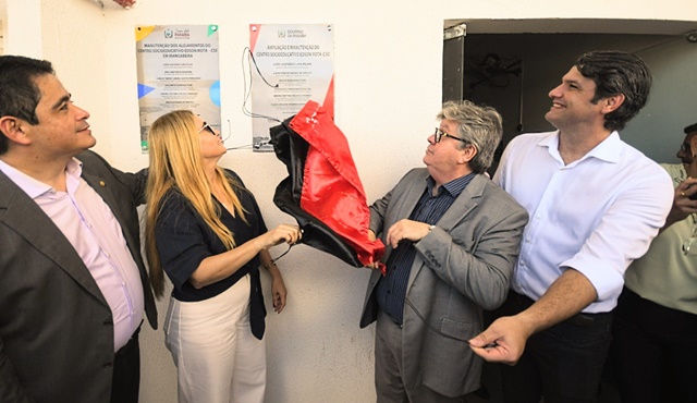  João Azevêdo entrega reforma e ampliação do Centro Socioeducativo em João Pessoa e destaca eficiência das políticas de ressocialização