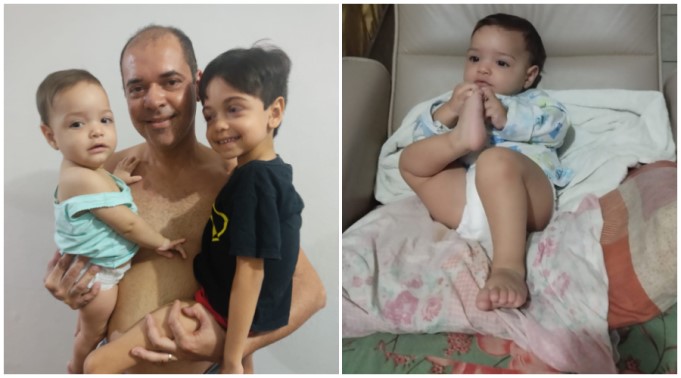 Radialista Vilmar Severo faz campanha para cirurgia do seu filho de nove meses em Patos. Veja como ajudar
