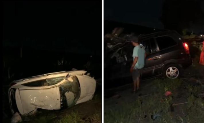 Duas pessoas morrem e oito ficam feridas após grave acidente ocorrido na noite de natal na Paraíba - veja 