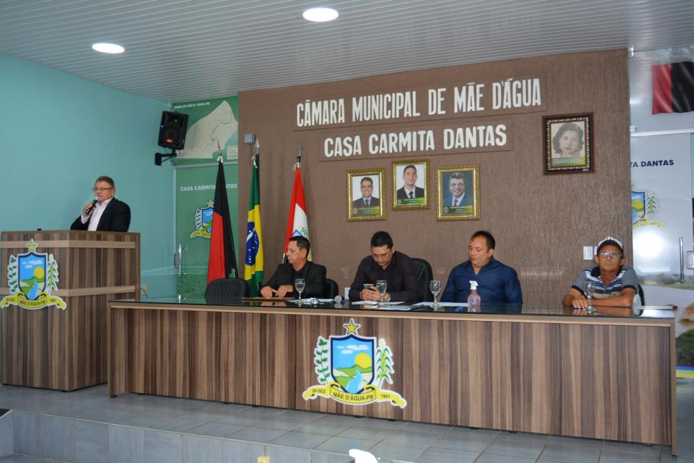 Câmara de Mãe D´água elege mesa diretora para o ano de 2024