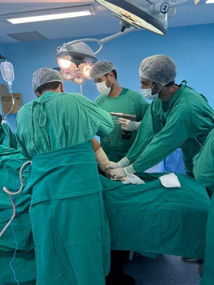  Hospital Geral de Mamanguape realiza primeira cirurgia de prótese de quadril do Opera Paraíba