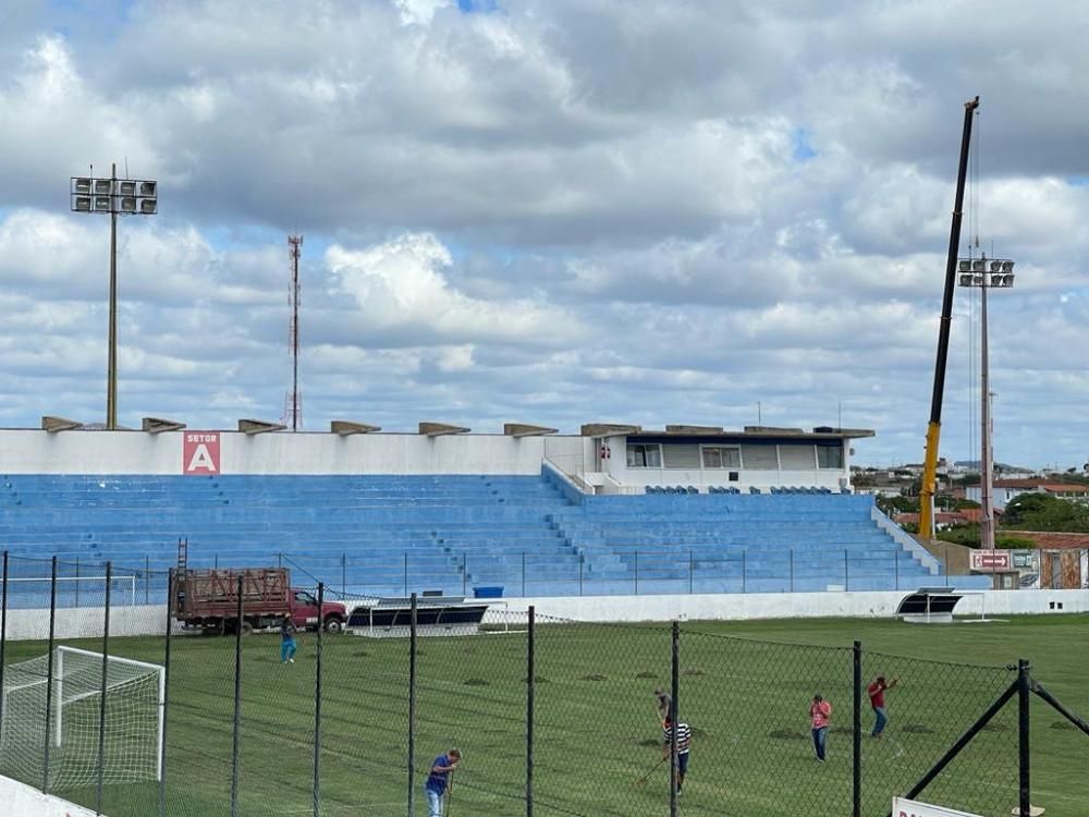 60 anos do José Cavalcanti: Estádio ganha nova iluminação de LED e outras melhorias estruturais