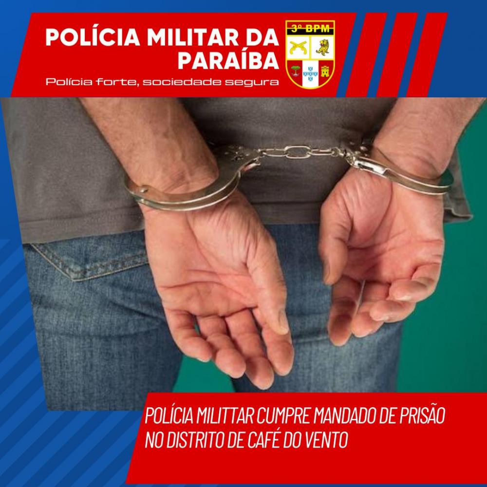 Polícia Militar realiza cumprimento de mandado de prisão em Passagem