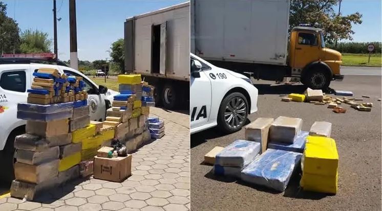 Jovem do Sertão da PB é preso transportando quase uma tonelada de drogas, em São Paulo