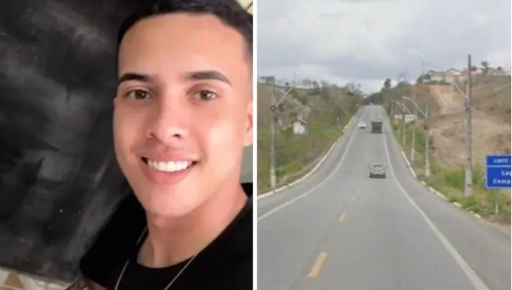 Motociclista morre após colidir violentamente em animal solto em rodovia na madrugada deste sábado (3).