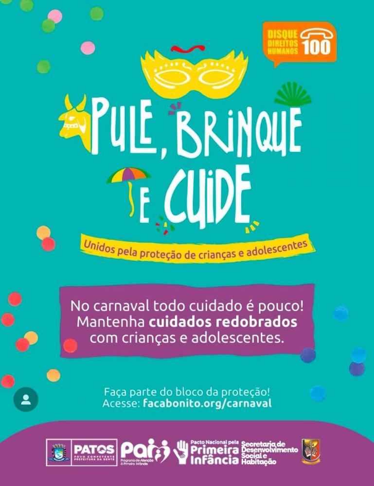 Pule, Brinque e Cuide: Unidos pela Proteção de Crianças e Adolescentes